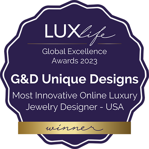 Most Innovative Online Luxury Jewelry Designer - Gregory Simonov, G & D Unique Designs, Global Excellence Award