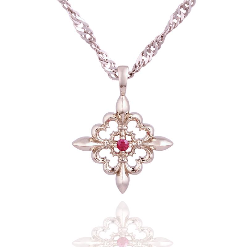 Birthstone Jewelry, Sapphire Gold pendant, gift for her