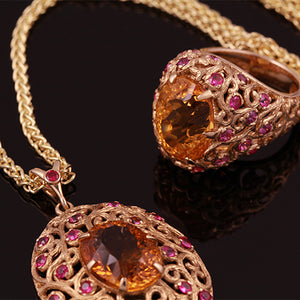 Citrine Jewelry Collection "Opera"