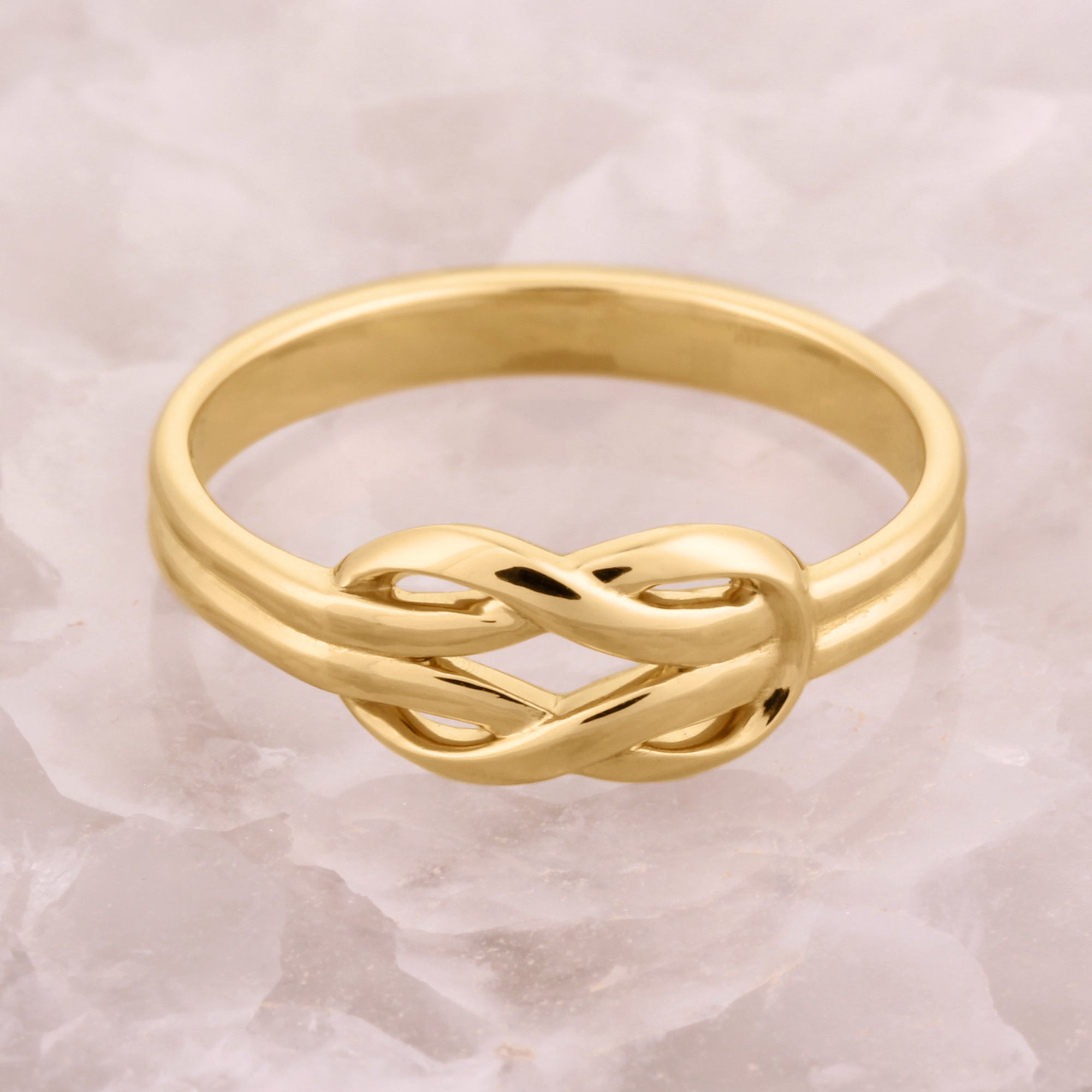 Infinity Knot Ring in 14K Gold Infinity Ring G D Unique Designs