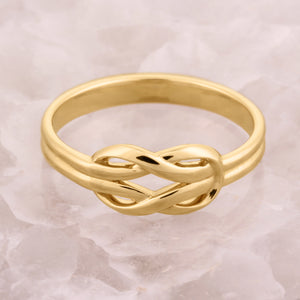 infinity knot promise ring