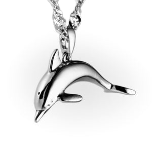 Gold Dolphin Pendant