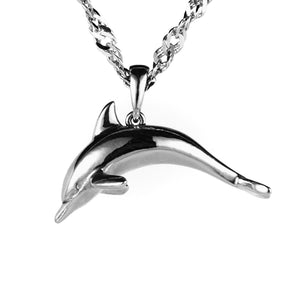 Gold Dolphin Pendant